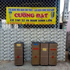 Cường Đạt phục vụ loa kéo cho tiệc lớn